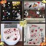 Decorations Window Stickers 164 Pcs / 15 Sheets, Halloween Window Clings Double Side Stickers Reusable Window Decorations Witch Spider Bat Cat Pumpkin Ghost Image 5