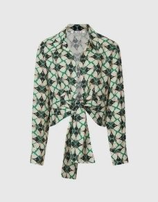 Reiss Linen Blouse