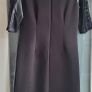 KDK London Black bodycon dress with lace detail Sz 12UK Image 9