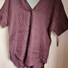 BNWT - M&S pure linen top UK 8
