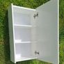 Bathroom cabinet, mirrored, pair. Image 2