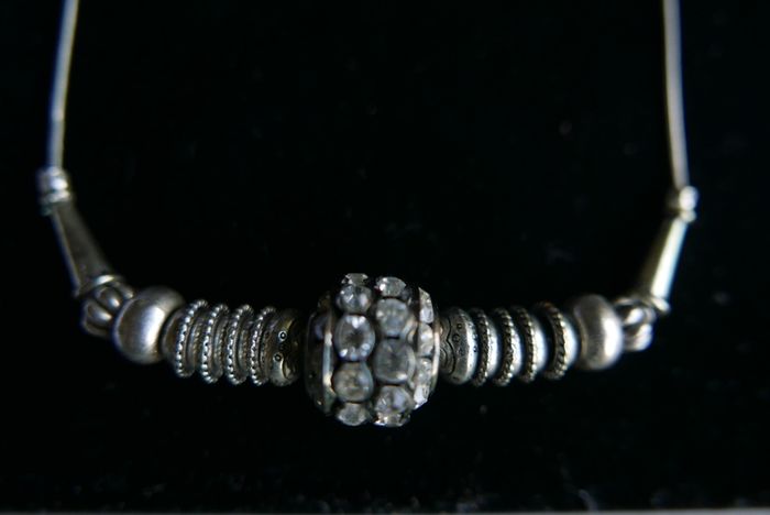 Vintage chain necklaces with  pendants