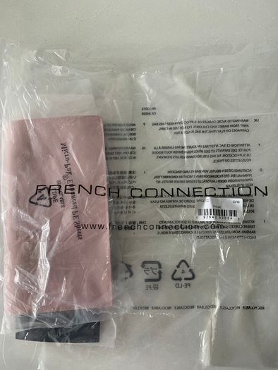 Brand New French Connection Pink Slim Line Wallet