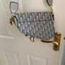 Beautiful inspired grey cross overt bag Image 5
