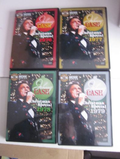 Johnny Cash Christmas Specials 1976-1979 DVD Set