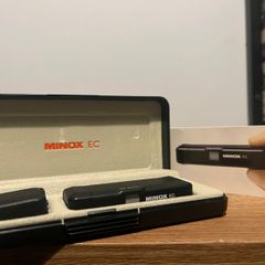 Minox EC film camera with box