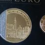 Slovenia euro coins set 24k Gold plated & Rhodium gilt Slovenian medal limited edition Image 3