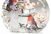 Robin tealight holder