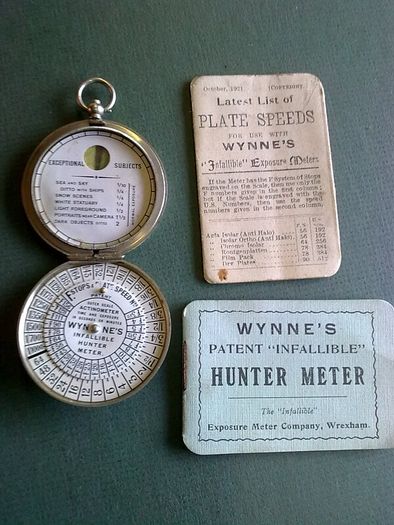 Wynne's infallible Hunter Meter in original box with paper work.