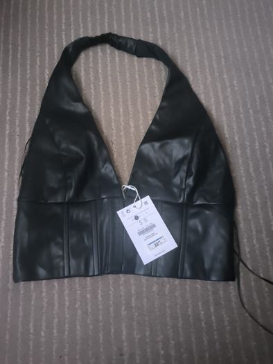 New Bershka women top, size S,Black
