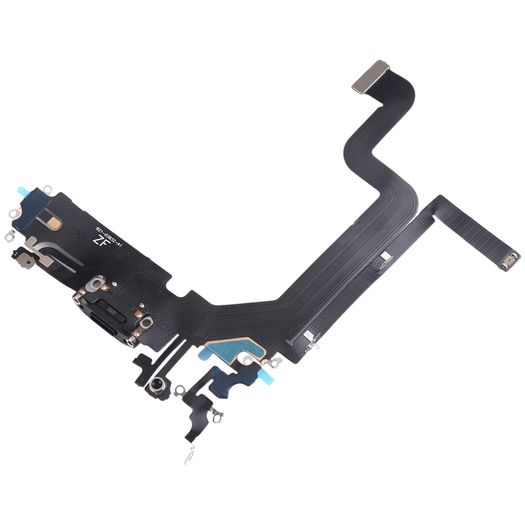 For Apple iPhone 14 Pro Max Charging Port Flex Cable Replacement - Black