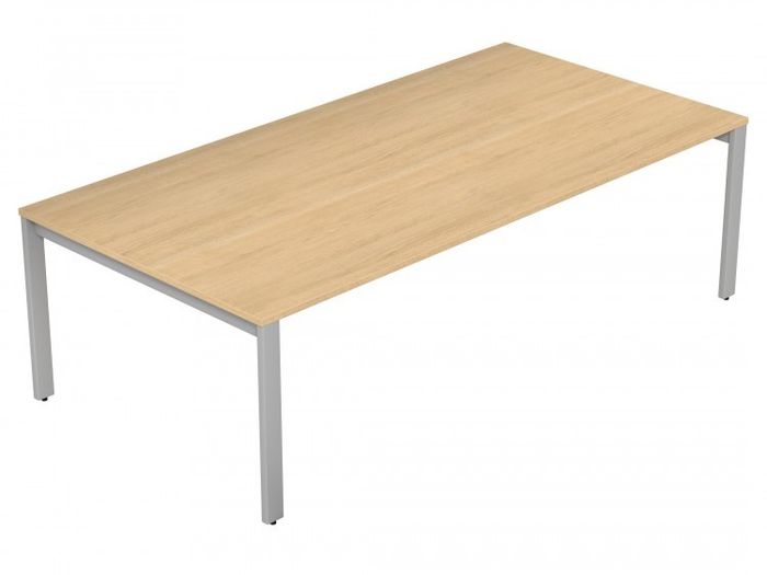 Ex Demo Contemporary White Meeting Table