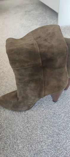 real suede ankle boots