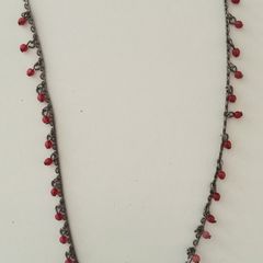 Necklace with Red Beads