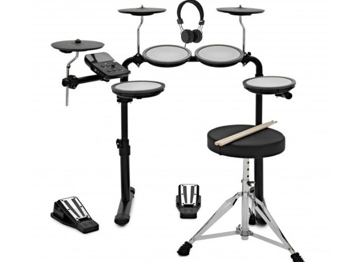 VISIONDRUM Electronic Drum Kit with Stool and Headphones