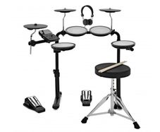 VISIONDRUM Electronic Drum Kit with Stool and Headphones