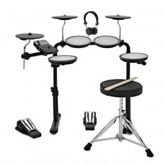 VISIONDRUM Electronic Drum Kit with Stool and Headphones