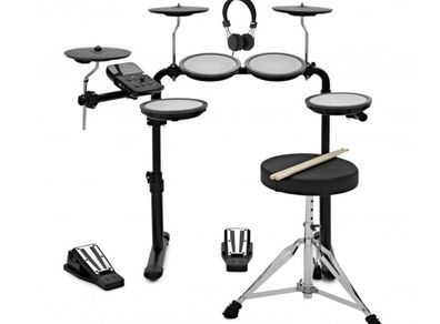VISIONDRUM Electronic Drum Kit with Stool and Headphones