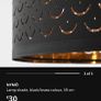 NYMO Black Lampshade Ikea Image 3