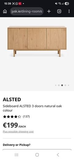 jysk Sideboard ALSTED