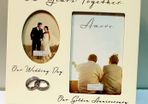 50th Wedding Anniversary Frame
