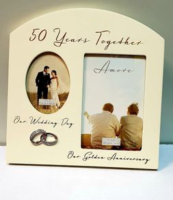 50th Wedding Anniversary Frame