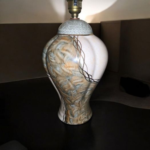 Hand painted Royal Tara lamp