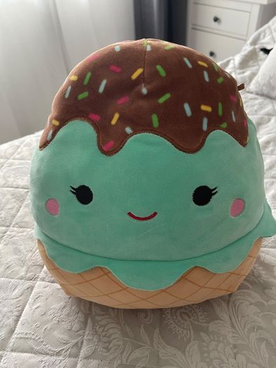 Squishmallow ice cream plushie