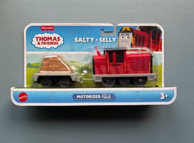 Thomas and Friends Salty Motorised Engine - Fisher Price Mattel Tank Engine Train