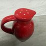 Vintage Le Creuset Red Cerise Pepper Shaker Jug Farmhouse. Excellent Condition Image 4
