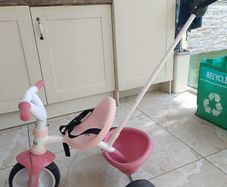 SMOBY pink tricycle
