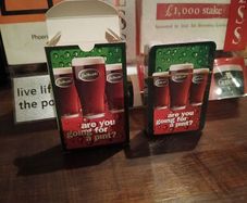 Smithwicks playing cards,mint sealed