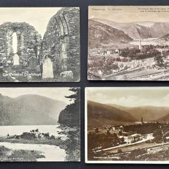 IRISH LOT 006 Glendalough Vintage Postcards