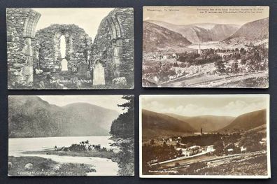 IRISH LOT 006 Glendalough Vintage Postcards