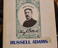 The Man And His Wonderful Shaving Device. By King. C. Gillette. First Edition Hardback Complete With Dustjacket In Good Condition.