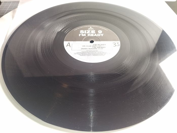 Size 9 - I'm Ready - VC Recordings - DJ Promo COPY! Proper 'REMIX' ORIGINAL Version - CLASS Josh Wink 90s Acid HOUSE!