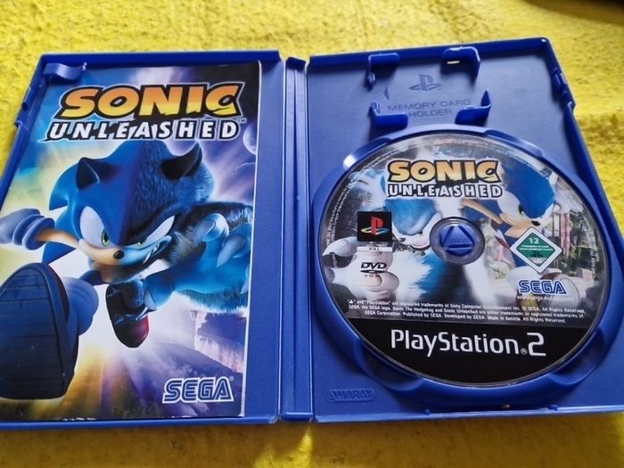 Sonic Unleashead PlayStation2 Ps2 Games Original