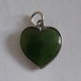 Pendant - Charm - Jade Heart Image 2