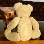 Vintage Long Teddy with Original Amber Glass Eyes 1950s Image 4