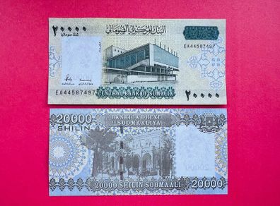 Somalia. 20,000  Shillings  2010. PICK 42    UNC