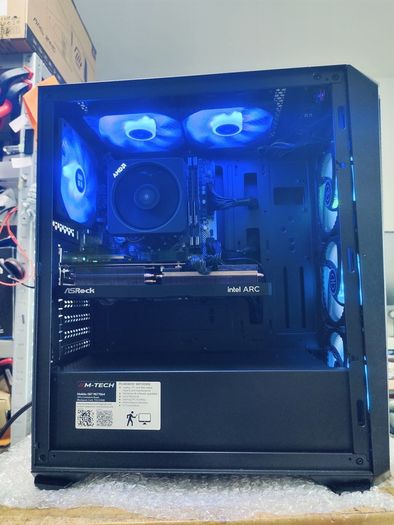Custom Built Gaming PC Ryzen 5/16GB/1TB SSD/Intel Arc (RTX3060)/WiFi/W11