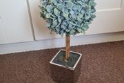 Frosted Faux Eucalyptus Plant