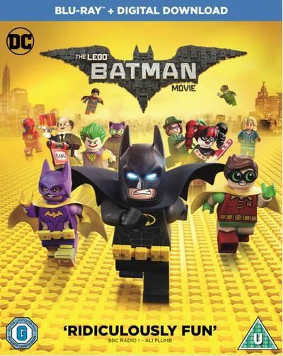The Lego Batman Movie Blu Ray + Unused Digital Download AS NEW