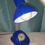 Retro Lamp with Built In Clock Image 3
