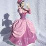 LADY PAMELA (Royal Doulton HN 2718) - a finely produced figurine (1970's). 8 1/16" (206mm) height. Image 3