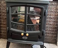 Two Dimplex tango electric fire places for sale