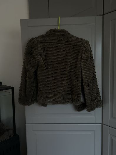 Faux fur jacket by Cynthia Vincent
