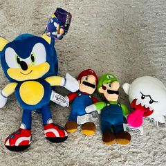 Nintendo characters + Sonic the Hedgehog