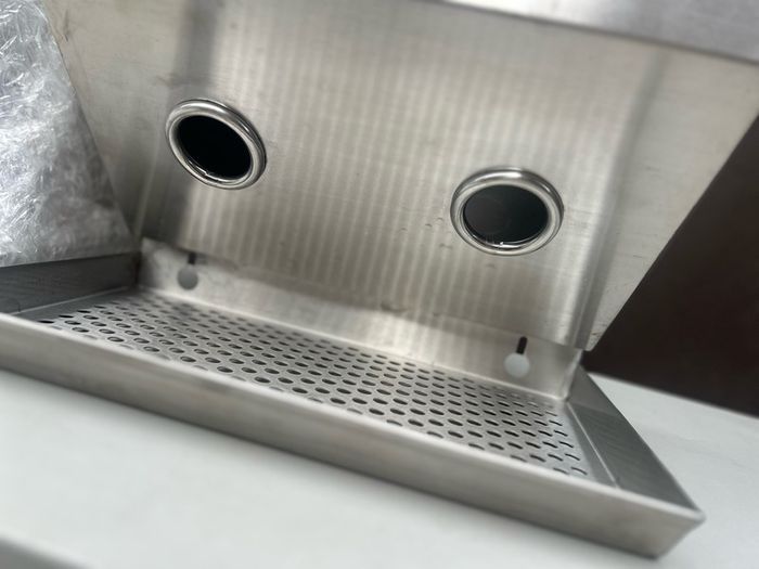 Stainless steel dispenser