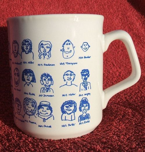 LONGRIDGE PRIMARY SCHOOL (Barnacre Primary School Longridge, Lancashire) - 2000 Millennium staff souvenir mug